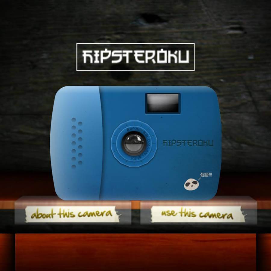 RetroCamera-App Modell Hipsteroku