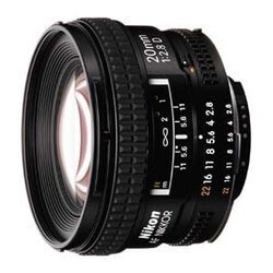 AF NIKKOR 20 mm 1:2,8D WeitwinkelobjektivAF NIKKOR 20 mm 1:2,8D Weitwinkelobjektiv
