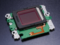 Bildsensor einer Nikon D7000 - Brennweitenverlängerung - KB-Äquivalent