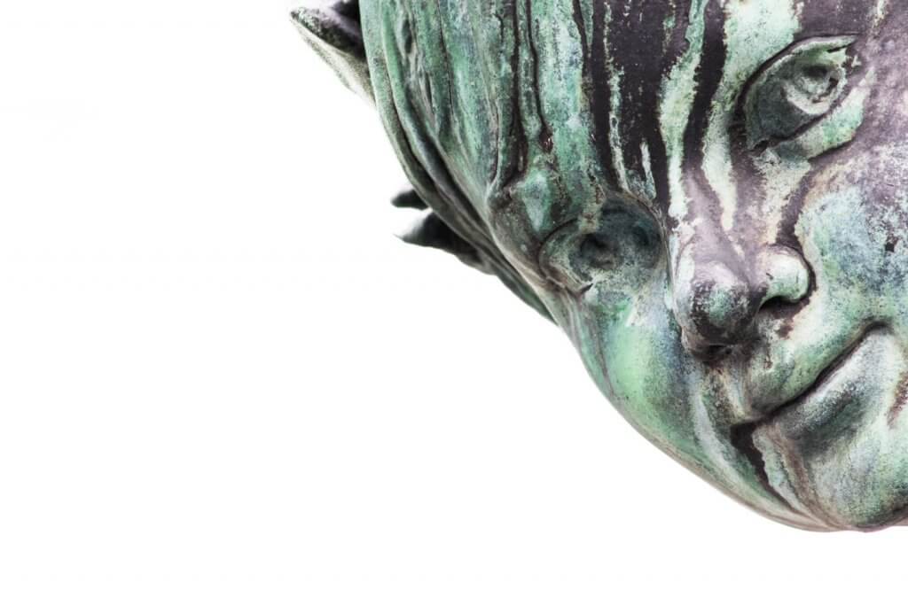 Fotografisch sehen lernen - Brunnenfigur