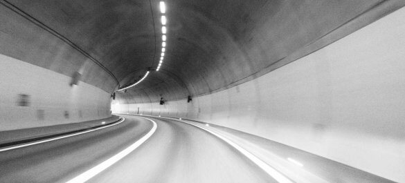 Tiefenwirkung erzeugen - im Sog des Tunnels