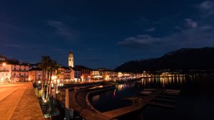 Pseudo HDR erstellen - Ascona by Night Korrektur - 1.33 EV