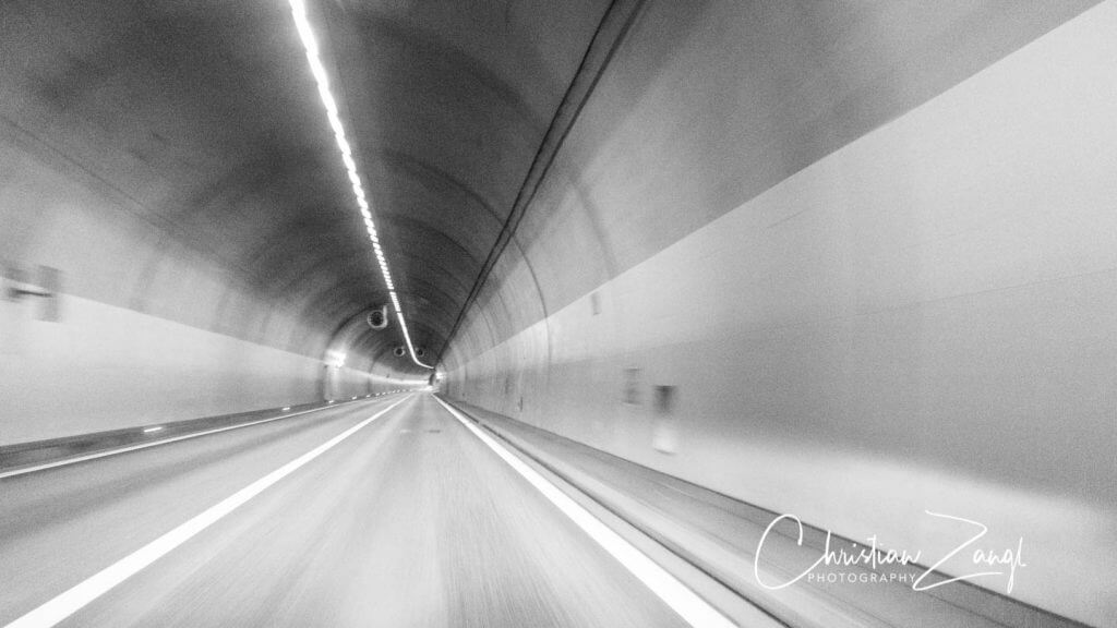  der goldene Schnitt - Tunnelfahrt