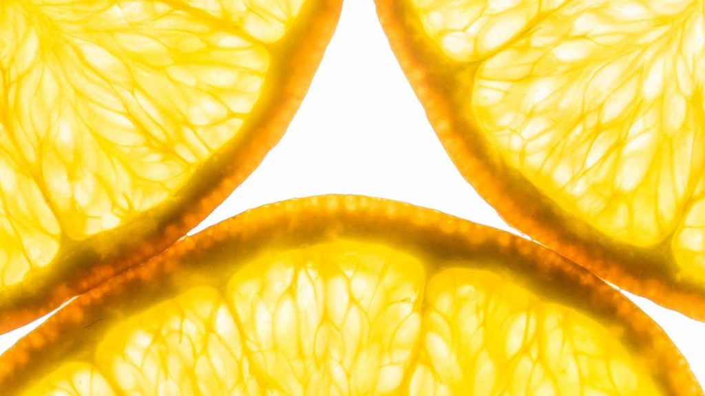 Orangen im Durchlicht fotografieren