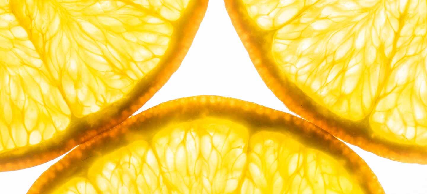Orangen im Durchlicht fotografieren