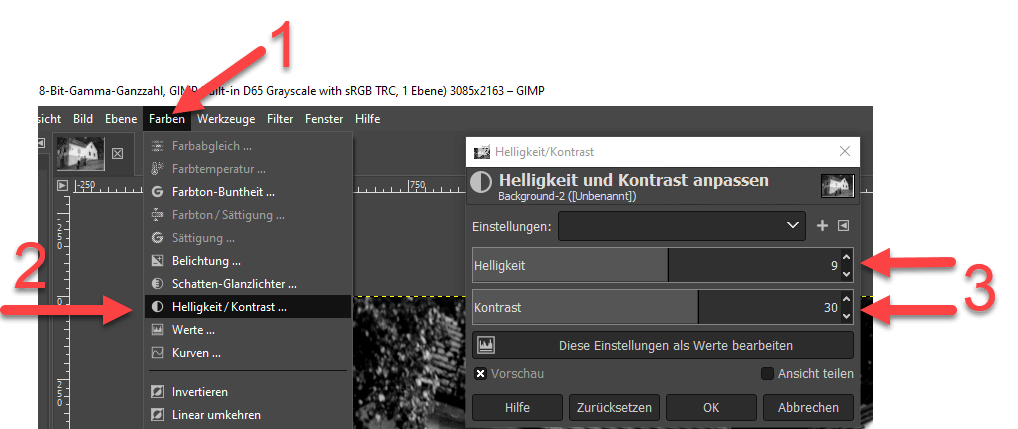 Alte Fotos Und Bilder Einscannen Und Bearbeiten Mit Gimp Digitipps Ch Der Online Fotokurs