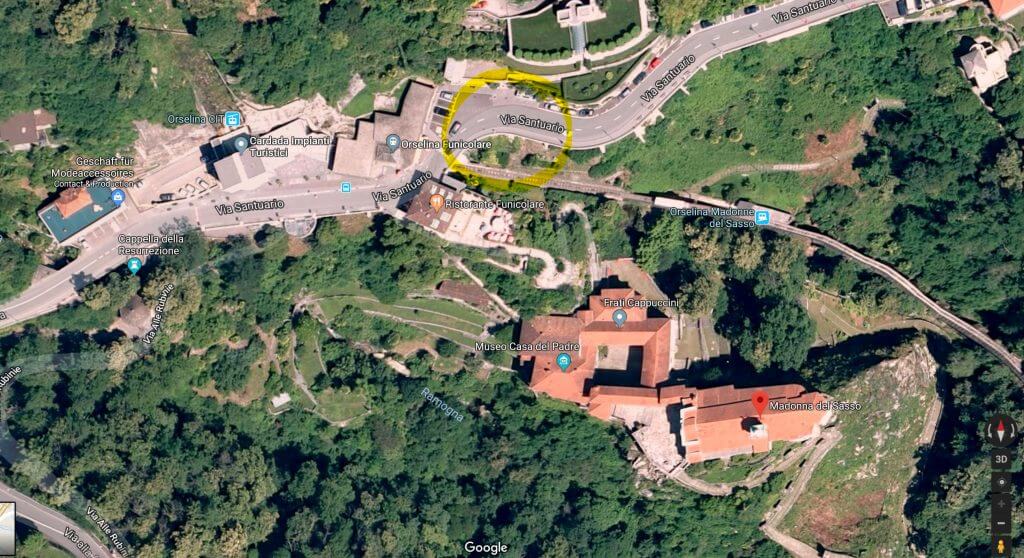 Aufnahmeort mit Street View suchen Madonna del Sasso Orselina