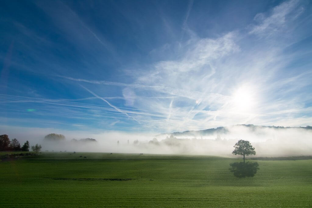 Landschaften bearbeiten Klarheit und Dynamik