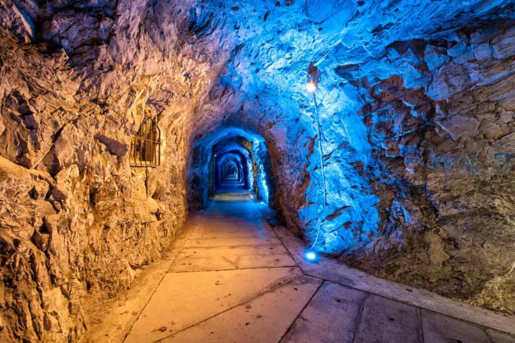 Fotografieren in der Taminaschlucht Bad Ragaz