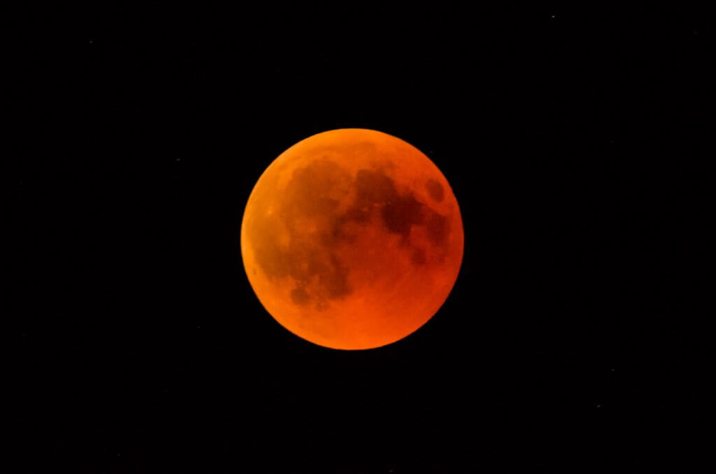 Blutmond - Spotmessung
