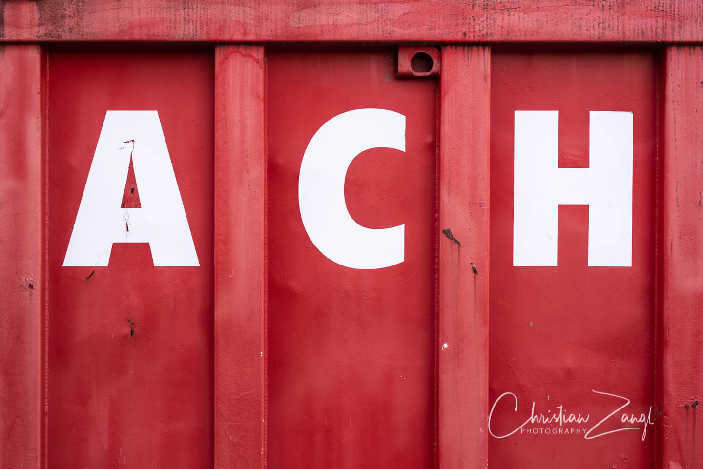 ACH Containerbeschriftung
