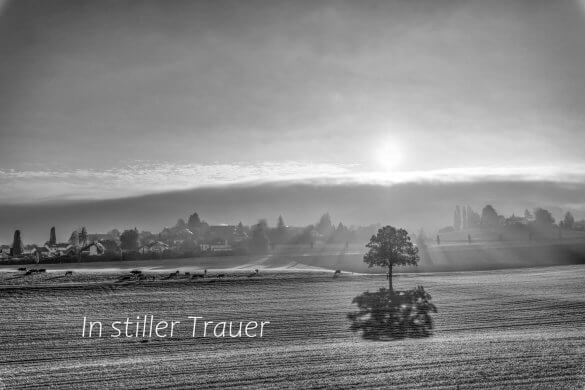 Trauerkarten ausdrucken