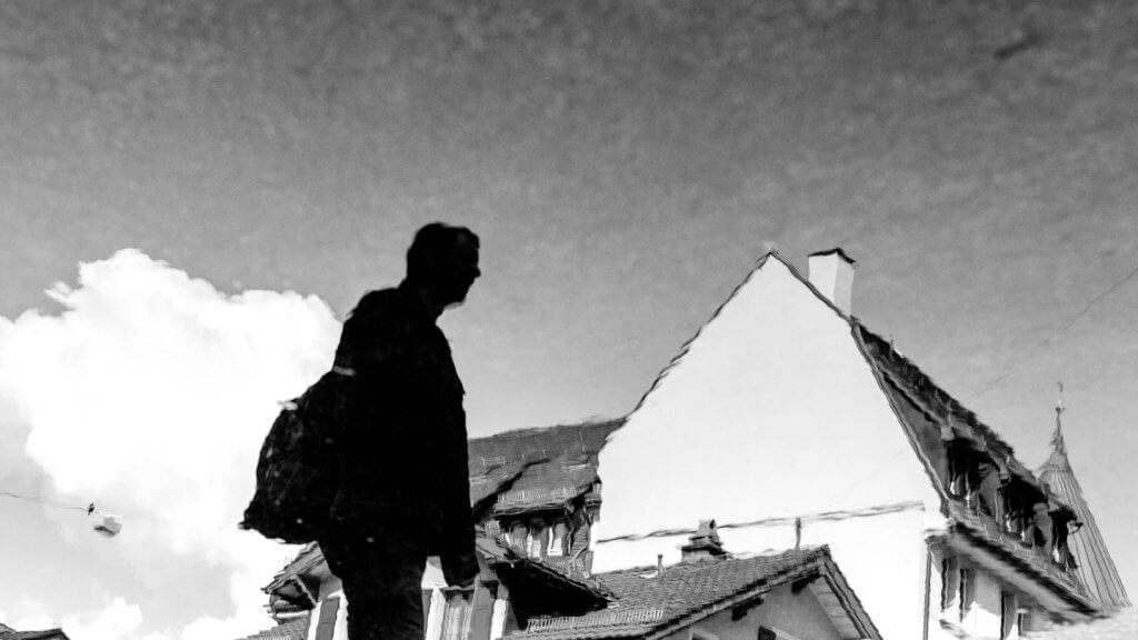 Zonenfokus verwenden - Spiegelung