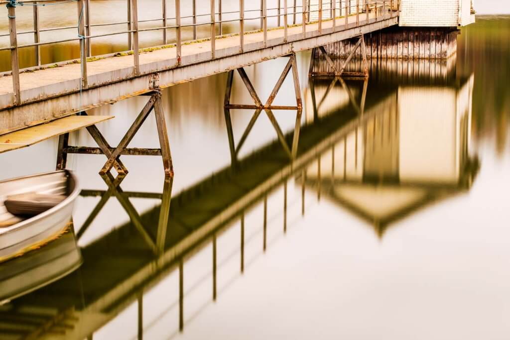 Steg am Wenigerweiher