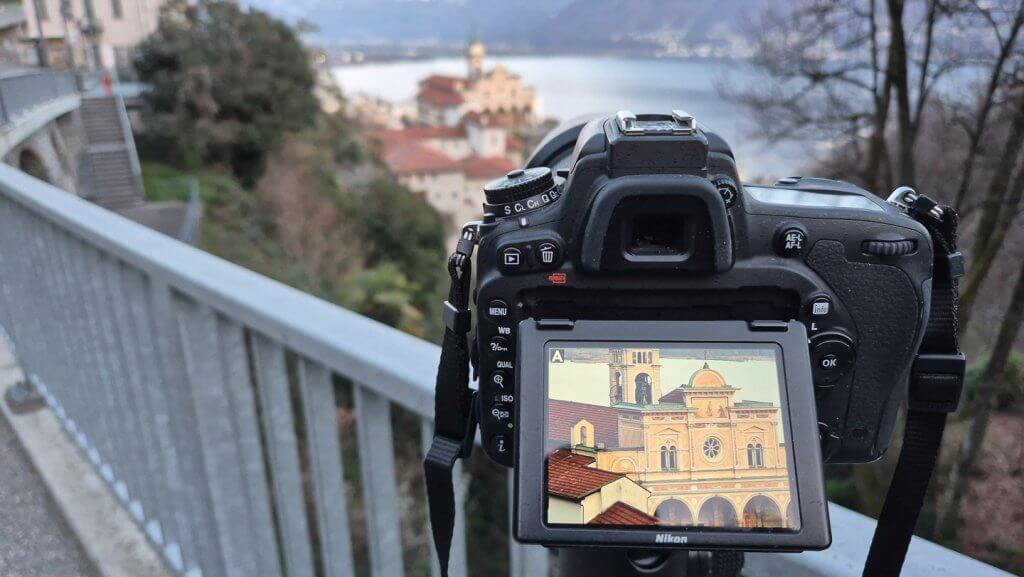 Lupenfunktion in der Live View Ansicht