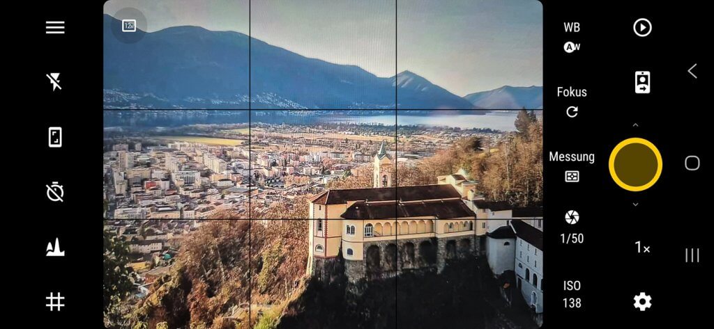 Screenshot Camera FV-5 mit vielen nützlichen Funktionen