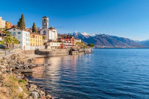 Polarisationsfilter verwenden - Brissago