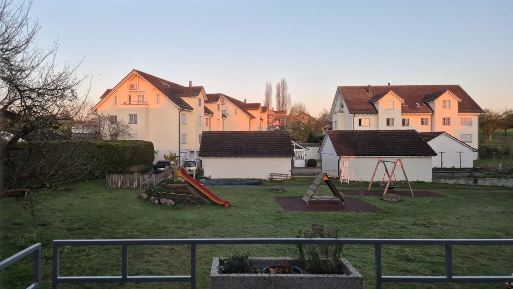 06uhr59 Sonnenaufgang Licht im Tagesverlauf